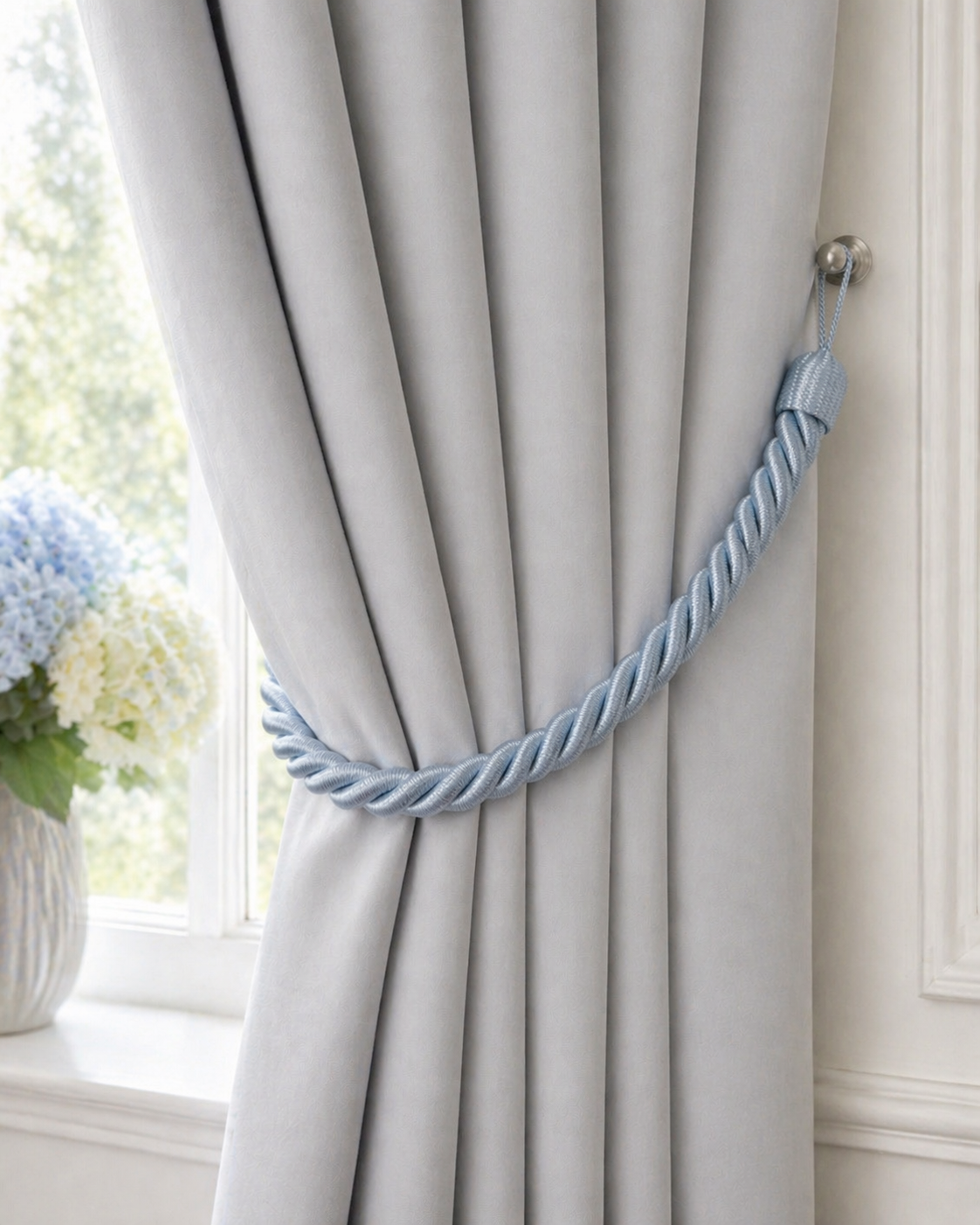 Тримач для штор ROPE TIEBACK L89 (Chalk Blue)